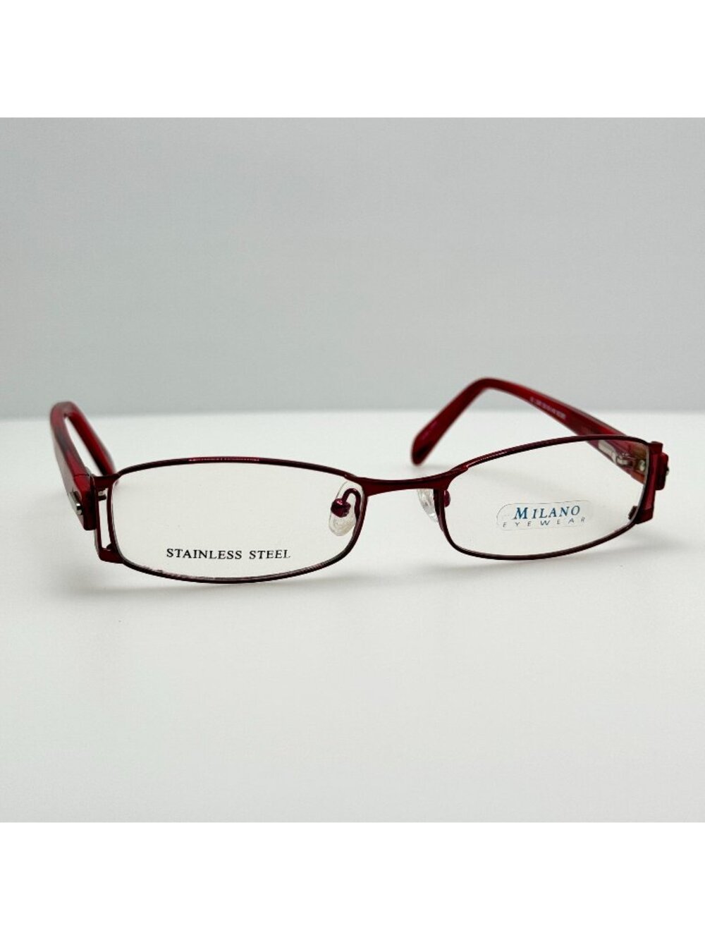Milano Eyeglasses Eye Glasses Frames 1569 Ruby 50-18-140